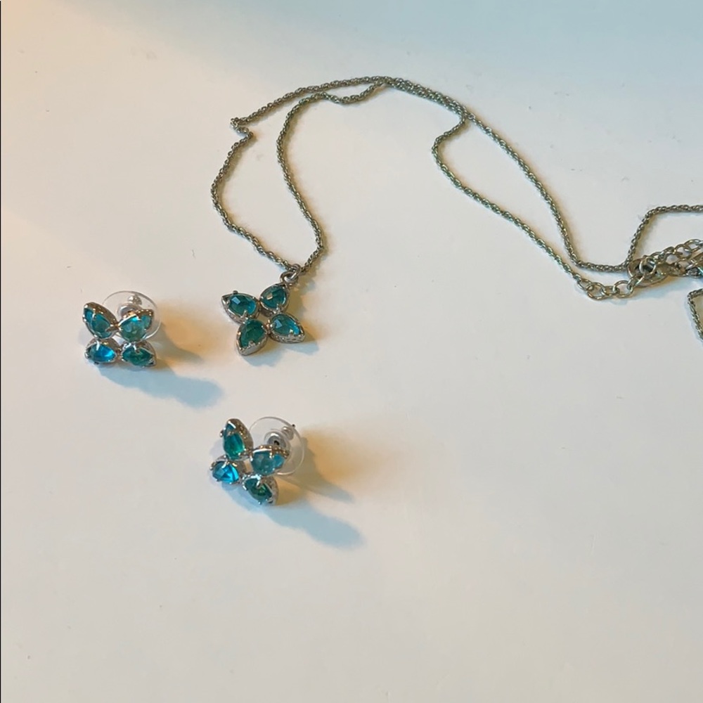 Vintage Kendra Scott Tavi Earrings and Necklace